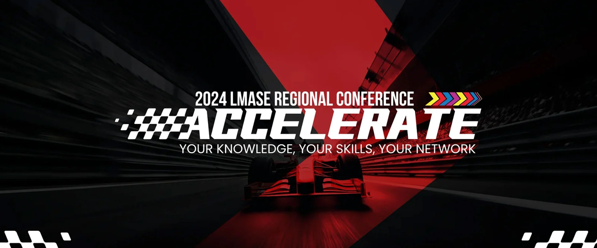 2024 LMASE Regional Conference Accelerate Logo